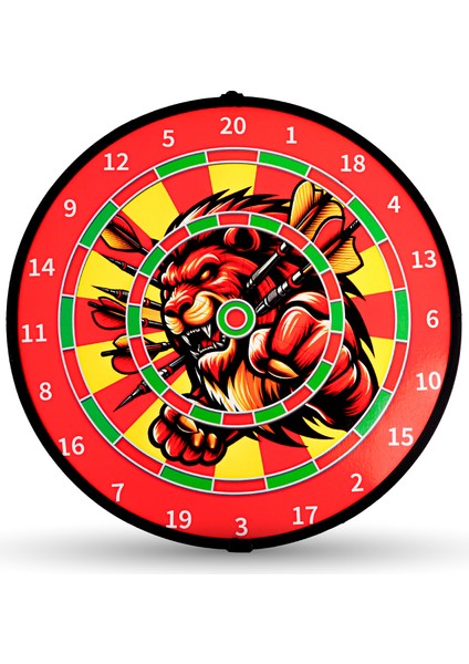 4 Oklu Mıknatıslı Taraftar Dart Seti Çift Yönlü Manyetik Dart Askılı Dartboard indirimleri