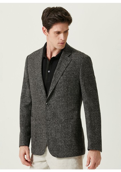 Slim Fit Siyah Erkek Ceket 1085722