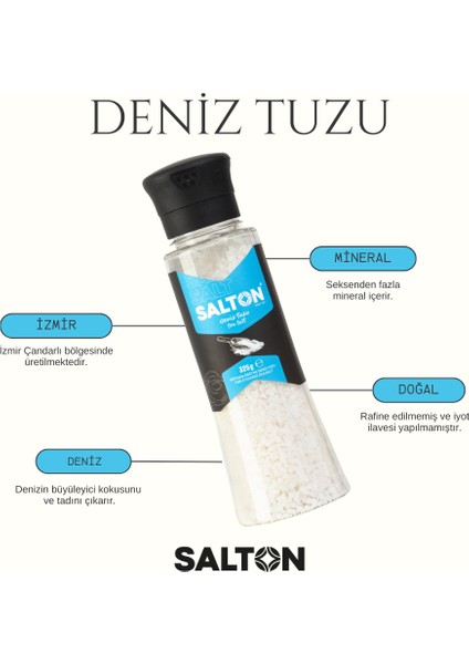 Salton Deniz Tuzu Seramik Değirmen 325GR fiyatları