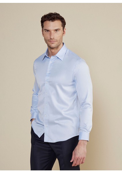 Mavi Erkek Klasik Slim Fit Gömlek BBFW24MSH007 fiyatları
