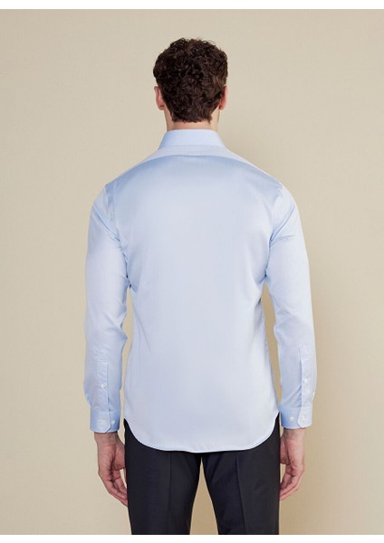 Mavi Erkek Klasik Slim Fit Gömlek BBFW24MSH007 fırsatları