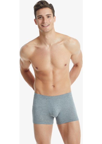 9310 ERKEK SİLVER GRİ BOXER