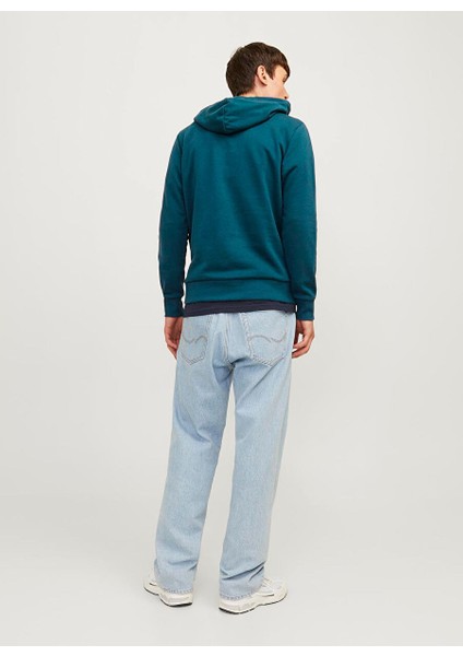 Lacivert Erkek Kapüşon Standart Sweatshirt Jjtıley Sweat Hood Ln3 fiyatları
