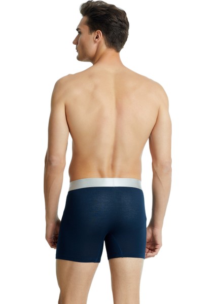 Erkek Modal Elastan Boxer Silver 9303 - Lacivert fiyatları