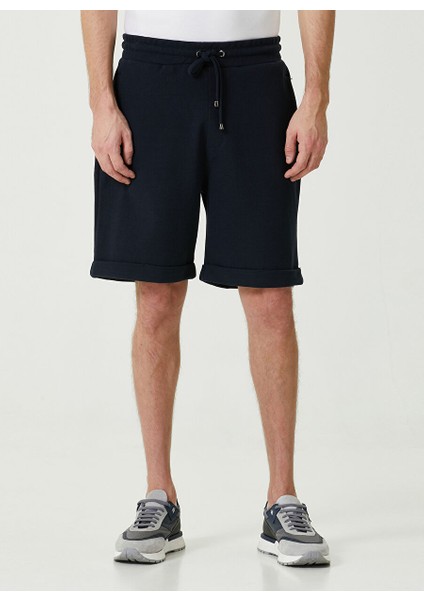 Lacivert Erkek Duble Paça Slim Fit Şort 1086386 fiyatları