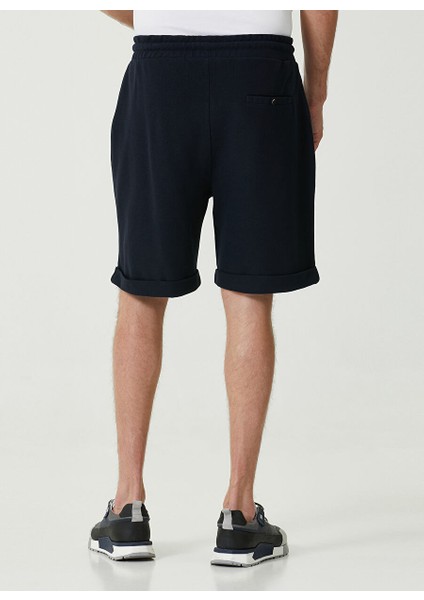 Lacivert Erkek Duble Paça Slim Fit Şort 1086386 modelleri