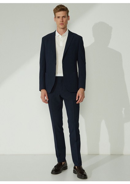 Normal Bel Slim Fit Lacivert Erkek Takım Elbise 1087804 fiyatları
