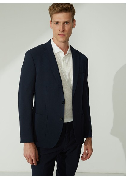 Normal Bel Slim Fit Lacivert Erkek Takım Elbise 1087804 modelleri