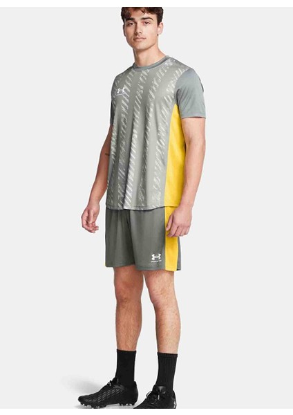 Yeşil Erkek Normal Düz Şort 1379507-709 Ua M's Ch. Knit Short