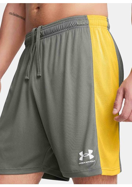 Yeşil Erkek Normal Düz Şort 1379507-709 Ua M's Ch. Knit Short