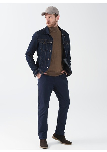 Lacivert Erkek Regular Fit Chino Pantolon cm Pnt 605 fiyatları