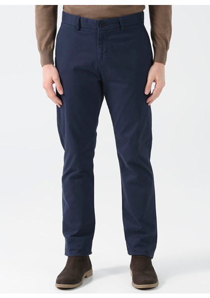 Lacivert Erkek Regular Fit Chino Pantolon cm Pnt 605 modelleri