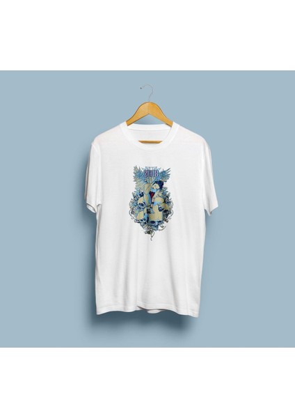 Oversize 2008 Vector Tasarım Unisex T-Shirt