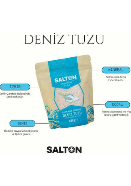Salton Deniz Tuzu Doypack 500 gr fiyatları