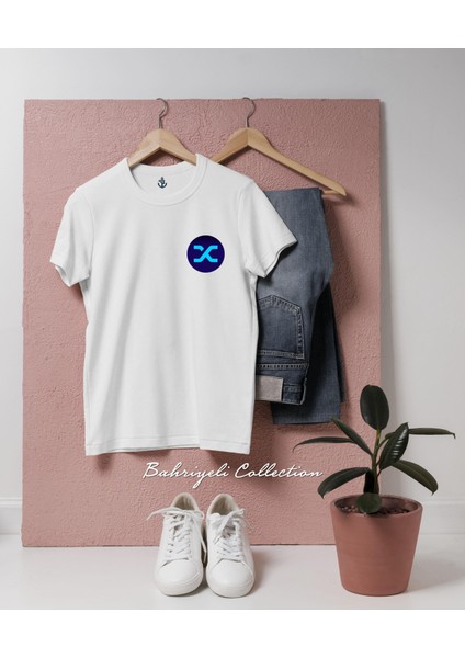 Oversize Snx Synthetix Kripto Cep Tasarımlı Unisex T-Shirt