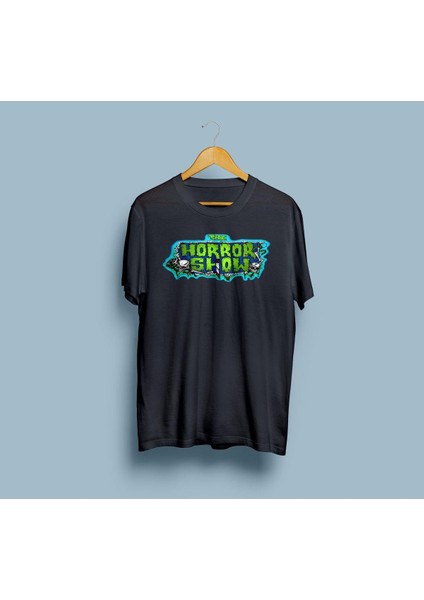 Oversize The Horror Show Tasarım Unisex T-Shirt