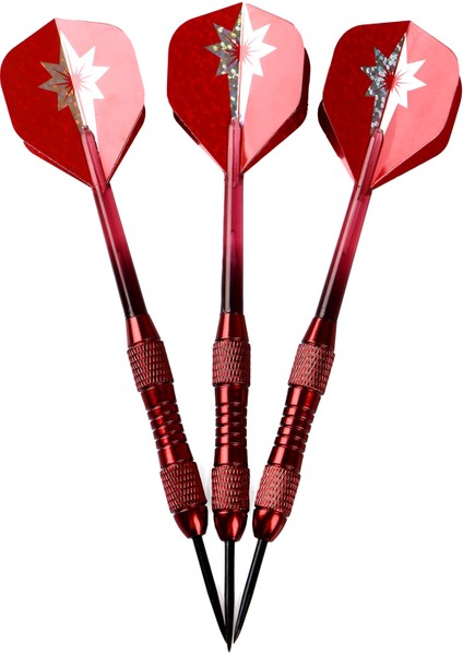 OK-300 Profesyonel Çelik 21GR Dart Oku Kırmızı 3lü fiyatları