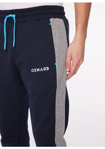 OXM2009_COLE-M-JOGGER Mavi Erkek Eşofman Altı