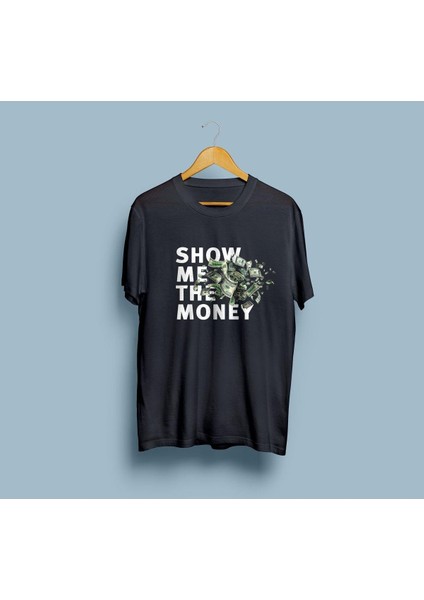 Oversize Bana Parayı Göster Tasarım Unisex T-Shirt