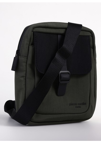 Yeşil-Siyah Erkek Postacı Çantası 01PC00102-YSL