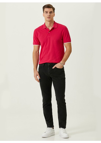 Polo Yaka Fuşya Erkek T-Shirt 1086151 fiyatları