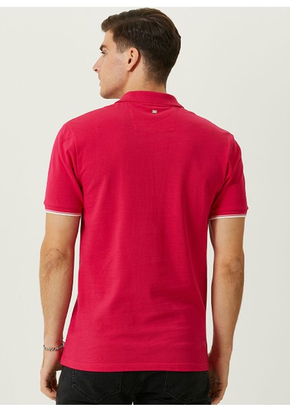 Polo Yaka Fuşya Erkek T-Shirt 1086151 fırsatları