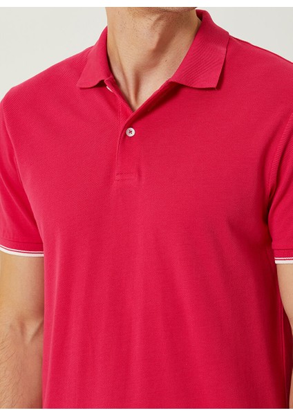 Polo Yaka Fuşya Erkek T-Shirt 1086151 indirimleri