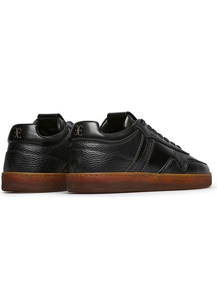 Siyah Erkek Deri Sneaker FU1319.B00MOC36KT17