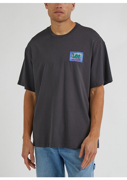 Bisiklet Yaka Siyah Erkek T-Shirt LL10FEON_T-SHIRT fiyatları