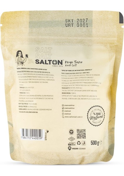 Salton Kaya Tuzu Doypack 500 gr fiyatları
