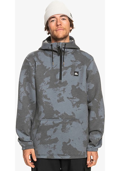 Çok Renkli Erkek Kapüşon Yaka Polar Sweatshırt EQYFT04646 Shredder Hoodie