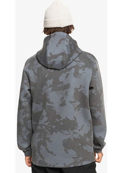 Çok Renkli Erkek Kapüşon Yaka Polar Sweatshırt EQYFT04646 Shredder Hoodie