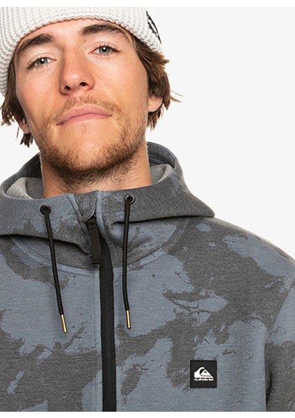 Çok Renkli Erkek Kapüşon Yaka Polar Sweatshırt EQYFT04646 Shredder Hoodie