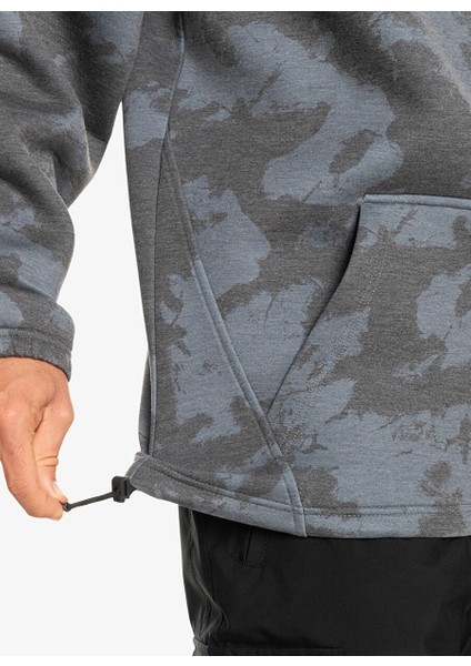 Çok Renkli Erkek Kapüşon Yaka Polar Sweatshırt EQYFT04646 Shredder Hoodie