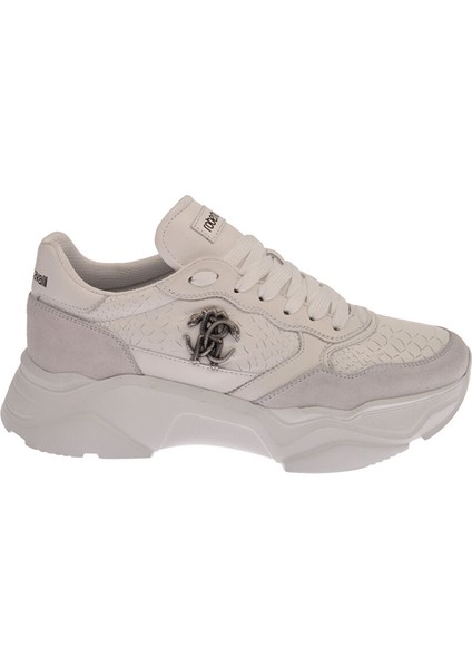 Beyaz Erkek Deri Sneaker 25761