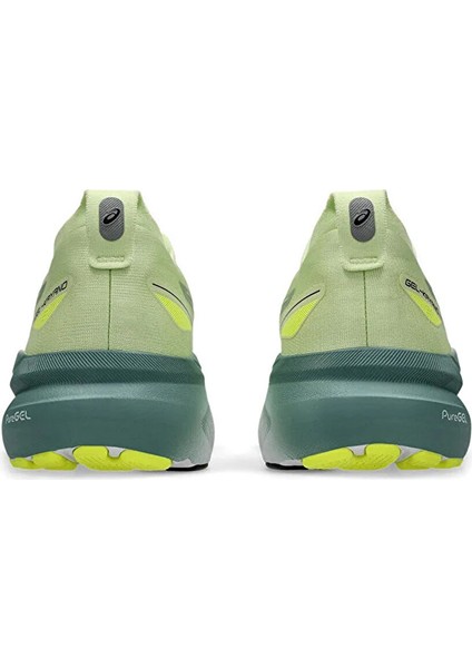1011B867-300 Gel-Kayano 31 Sarı - Yeşil Erkek Koşu Ayakkabısı