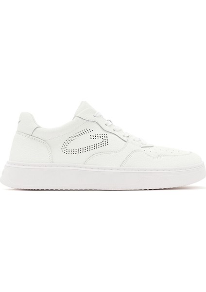 Beyaz Erkek Deri Sneaker G03M100026