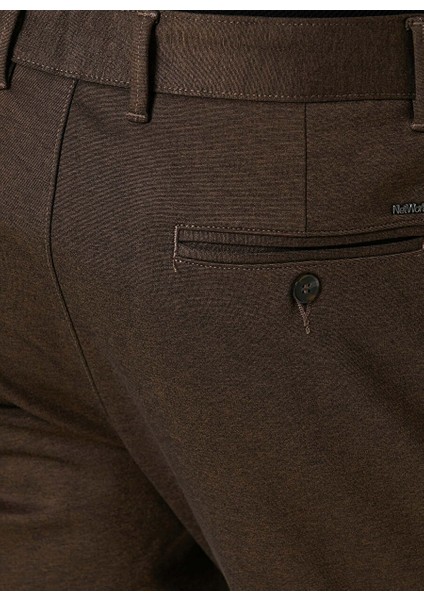 Deve Tüyü Erkek Slim Fit Düz Pantolon 1091901