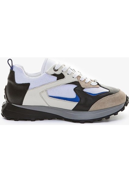 Toprak-Siyah-Beyaz Erkek Sneaker 383 5631 Erk Ayk Y23