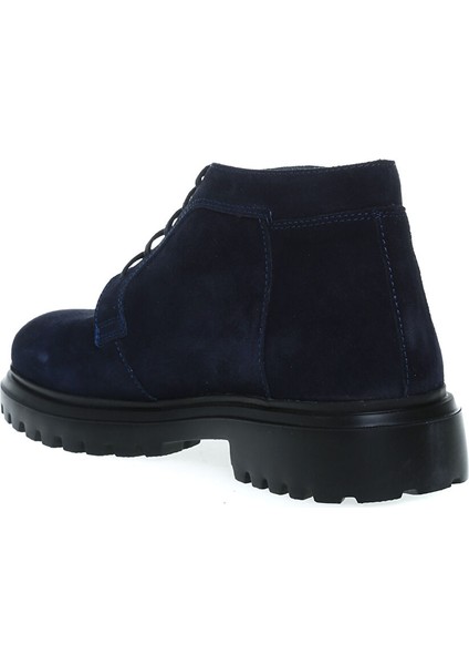 Süet Lacivert Erkek Bot 1141-11 Navy