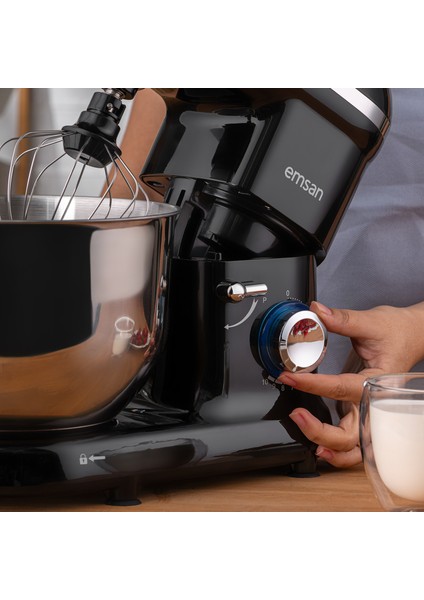 Bella Gusto Comfort Stand Mikser Siyah 1300W 5.5L modelleri
