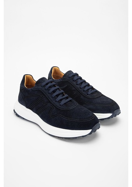 Agatho Erkek Lacivert Süet Hakiki Deri Sneakers & Spor Ayakkabı fiyatları