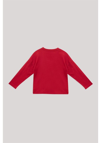 Kız Çocuk Kırmızı T-Shirt modelleri