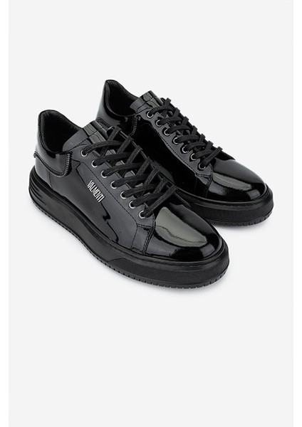 Erkek Hakiki Deri Siyah Rugan Sneakers & Spor Ayakkabı fiyatları