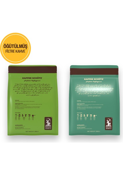 Peru & Guatemala Öğütülmüş Yöresel Kahve 250g x2 modelleri