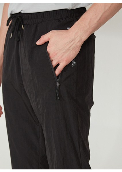 Gmg Fırenze Standart Bel Normal Paça Rahat Siyah Erkek Pantolon GU23MSS01019