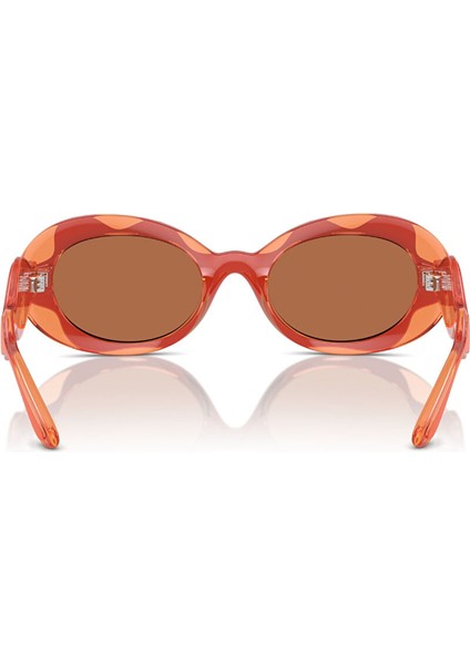 Dolce&gabbana DX6005 Oval Turuncu Unisex Çocuk Güneş Gözlüğü modelleri