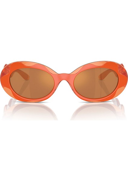 Dolce&gabbana DX6005 Oval Turuncu Unisex Çocuk Güneş Gözlüğü indirimleri
