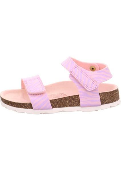 Pembe Kız Çocuk Sandalet 1-000123-5510-2