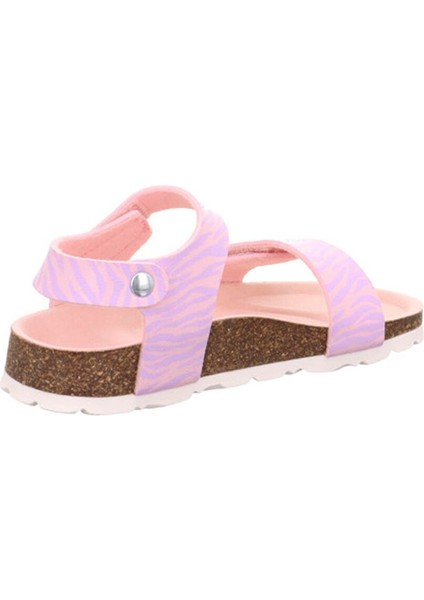 Pembe Kız Çocuk Sandalet 1-000123-5510-2
